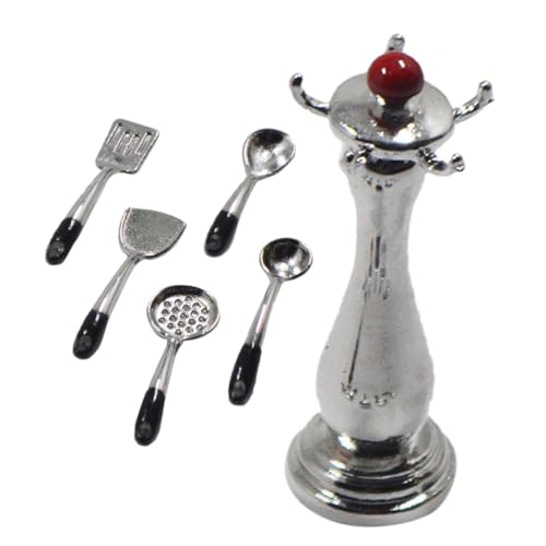 ibasenice 1 Set Mini Löffel Ornament Küchenutensilien Mini Miniatur Hauszubehör Zubehör Mini Küchenzubehör Mini Küchengeschirr Mini Requisite Legierung ibasenice 1 Set Mini Löffel Ornament Küchenutensilien Mini Miniatur Hauszubehör Zubehör Mini Küchenzubehör Mini Küchengeschirr Mini Requisite Legierung von ibasenice