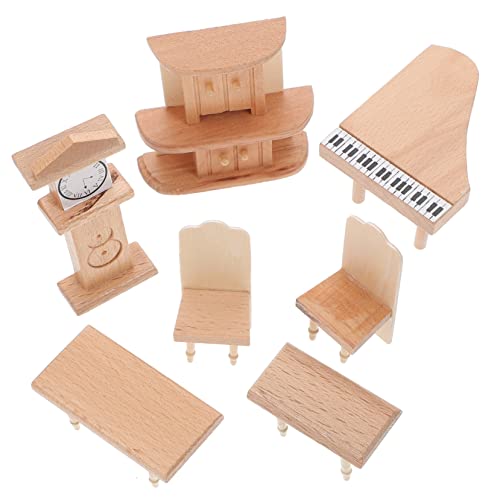 ibasenice 1 Set Mini Tisch Und Stühle Puppenhausmöbel Puppenhaus Miniatur Klavier Puppenhausmöbel Puppenhauszubehör Miniatur Uhr Mini Instrumente Holz ibasenice 1 Set Mini Tisch Und Stühle Puppenhausmöbel Puppenhaus Miniatur Klavier Puppenhausmöbel Puppenhauszubehör Miniatur Uhr Mini Instrumente Holz von ibasenice