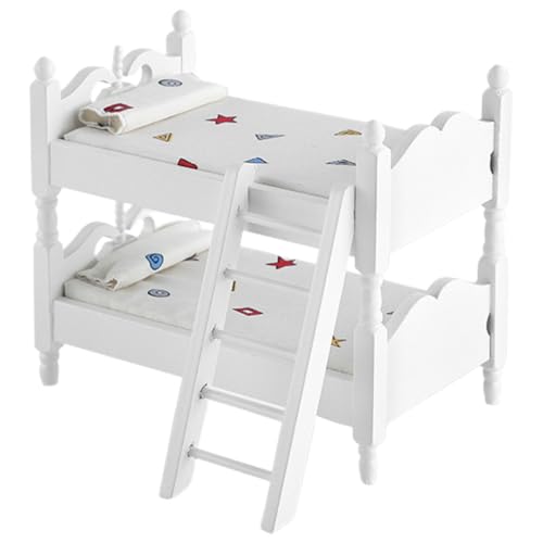 ibasenice 1 Set Miniatur Etagenbett Modell 1/12 Maßstab Für Puppenhaus Deko Buntes Geometrisches Design Puppenmöbel Für Kreatives ibasenice 1 Set Miniatur Etagenbett Modell 1/12 Maßstab Für Puppenhaus Deko Buntes Geometrisches Design Puppenmöbel Für Kreatives von ibasenice