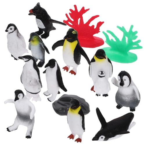 ibasenice 1 Set Miniatur Pinguin Mini Pinguin Modell Tiere Figuren Tiny Pinguin Figuren Kunststoff ibasenice 1 Set Miniatur Pinguin Mini Pinguin Modell Tiere Figuren Tiny Pinguin Figuren Kunststoff von ibasenice