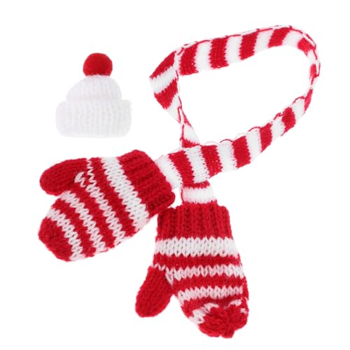 ibasenice Babypuppe Mini-schal-Set Weihnachts-schneemann- Strickmütze Dekoratives Accessoire Für Basteln Heimdekoration ibasenice Babypuppe Mini-schal-Set Weihnachts-schneemann- Strickmütze Dekoratives Accessoire Für Basteln Heimdekoration von ibasenice