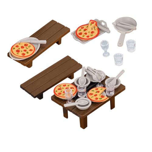 ibasenice 1 Set Miniatur-grillfigur, Realistische Puppenhaus-tischmodelle, Gefälschte Pizza-lebensmitteldekoration, Mini-küchenmöbelzubehör Für Puppenhaus-szenenmodus ibasenice 1 Set Miniatur-grillfigur, Realistische Puppenhaus-tischmodelle, Gefälschte Pizza-lebensmitteldekoration, Mini-küchenmöbelzubehör Für Puppenhaus-szenenmodus von ibasenice