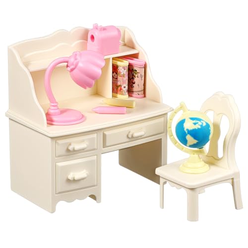 ibasenice 1 Set Miniatur-tischstuhl: Mini-Modell Für Puppenhaus-arbeitszimmer – Puppenhaus-zubehör Für Den Schreibtisch Kleiner Kinder Oder Als Sammlerdisplay ibasenice 1 Set Miniatur-tischstuhl: Mini-Modell Für Puppenhaus-arbeitszimmer – Puppenhaus-zubehör Für Den Schreibtisch Kleiner Kinder Oder Als Sammlerdisplay von ibasenice