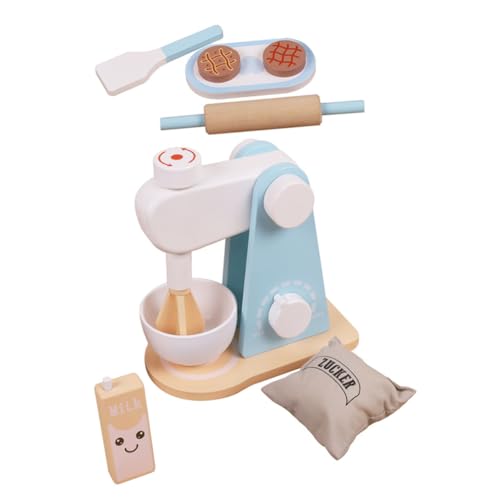 ibasenice Pädagogisches Küchenspielzeug-Set Für Kinder – Mini-Mixer – Holzspielzeug Für Jungen Und Mädchen – Sicher Für Kleinkinder ibasenice Pädagogisches Küchenspielzeug-Set Für Kinder – Mini-Mixer – Holzspielzeug Für Jungen Und Mädchen – Sicher Für Kleinkinder von ibasenice