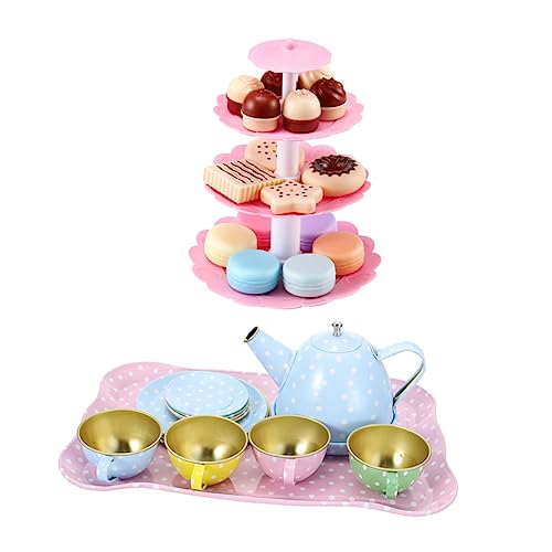 ibasenice 1 Set Nachmittagstee Mädchen Mädchen Für Kleinkinder Zur Zubereitung des Nachmittagstees Dessertturm Spielhaus Teezeit Spielset Kunststoff ibasenice 1 Set Nachmittagstee Mädchen Mädchen Für Kleinkinder Zur Zubereitung des Nachmittagstees Dessertturm Spielhaus Teezeit Spielset Kunststoff von ibasenice