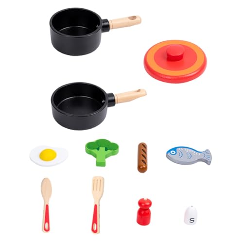 ibasenice 1 Set Pädagogisches Geschirr Küche Spielset Kleine Küche Spielset Simulation von ibasenice