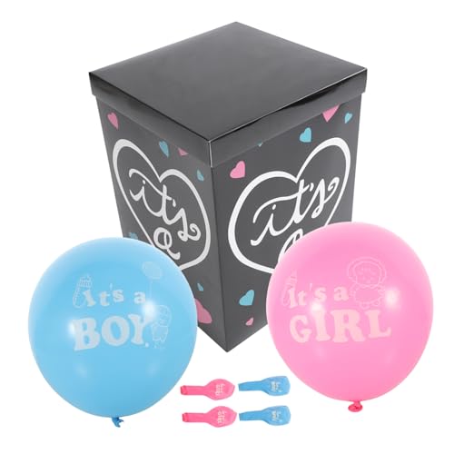 ibasenice Junge oder Mädchen Geschlecht Offenbaren Box Baby-dusche-papier-box Ballon Dekorationen Geschlecht Offenbaren Party Liefert Party ibasenice Junge oder Mädchen Geschlecht Offenbaren Box Baby-dusche-papier-box Ballon Dekorationen Geschlecht Offenbaren Party Liefert Party von ibasenice