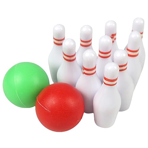 ibasenice 1 Set Partygeschenke Kleines Bowling Mini Hauszubehör Kleines Bowlingspiel Aus Kunststoff ibasenice 1 Set Partygeschenke Kleines Bowling Mini Hauszubehör Kleines Bowlingspiel Aus Kunststoff von ibasenice