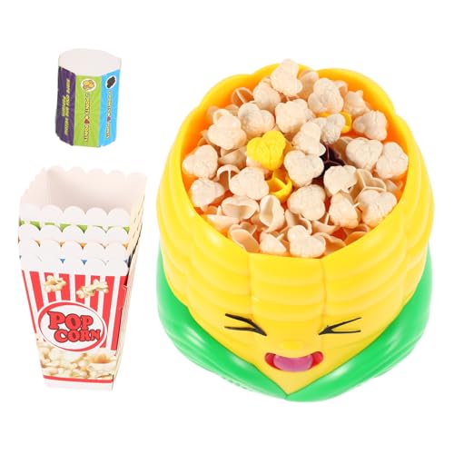 ibasenice 1 Set Popcorn Desktop Spiele Simulation Familienaktivitäten Lustige Familienspiele Mais Ornament Popcorn Spiel Familienabend Partyspiele Brettspiele Gefälschter Mais von ibasenice