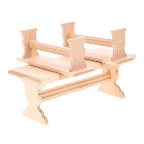 ibasenice 1 Set Puppenhaus Mini Möbel Modell Bank Tisch Miniaturen Mini Hausmöbel Mini Möbelmodelle Miniatur Möbel Ornament Hauszubehör Mini Hausdekor Aus Holz ibasenice 1 Set Puppenhaus Mini Möbel Modell Bank Tisch Miniaturen Mini Hausmöbel Mini Möbelmodelle Miniatur Möbel Ornament Hauszubehör Mini Hausdekor Aus Holz von ibasenice