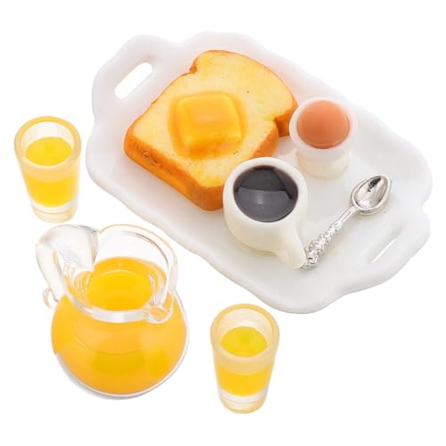 ibasenice 1 Set Puppenhaus Miniatur Küchengeschirr Simulierter Brotlaib Mini Becher Und Künstliches Lebensmittelzubehör Für Die DIY Miniküche Mikrolandschaft von ibasenice