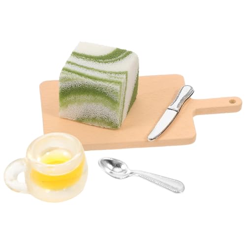 ibasenice 1satz Miniatur Zubehör Teiliges Mousse Kuchen Mit Dekorativem Teller Und Für Spielküche Und Deko Und Kompakte Gestaltung ibasenice 1satz Miniatur Zubehör Teiliges Mousse Kuchen Mit Dekorativem Teller Und Für Spielküche Und Deko Und Kompakte Gestaltung von ibasenice