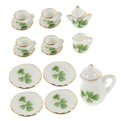 ibasenice 1satz Miniatur Teekannen Mit Zubehör Teetasse Und Unterteller Für Spielküche Und Miniatur Dekoration ibasenice 1satz Miniatur Teekannen Mit Zubehör Teetasse Und Unterteller Für Spielküche Und Miniatur Dekoration von ibasenice