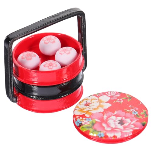 ibasenice 1 Set Puppenhauszubehör Mini Künstliche Blumen Dekoration Babypuppenspielzeug Künstliches Dessert Künstliches Küchenspielzeug Minihaus Küchenzubehör Künstliche Blumen von ibasenice