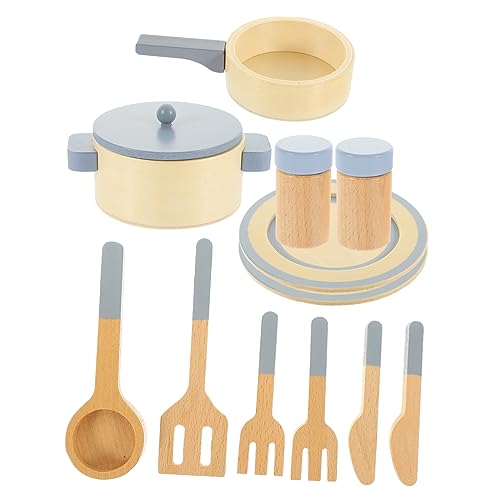 ibasenice 1 Set Rollenspiel Spielhaus Kochgeschirr Rollenspiel Lustiges Kochen Küchengeschirr Kochgeschirr Gefälschte Küchengeschirr Kochutensilien Aus Holz ibasenice 1 Set Rollenspiel Spielhaus Kochgeschirr Rollenspiel Lustiges Kochen Küchengeschirr Kochgeschirr Gefälschte Küchengeschirr Kochutensilien Aus Holz von ibasenice