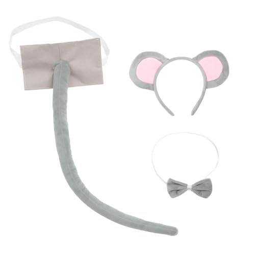 ibasenice 1 Set Set -Bekleidungszubehör Babyschleifen Wolf Maske Bögen Fuchs Halloween kostün Costume de Halloween karnevalskleidung Ohren Stirnband Cosplay-Zubehör Stoff von ibasenice
