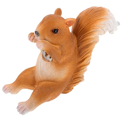 ibasenice 1 Set Simulation Eichhörnchen Anhänger Dekoration Tierspielzeug Eichhörnchen Simulation Eichhörnchen Figur Eichhörnchen Skulptur Eichhörnchen Kognitives Modell Eichhörnchen Figur von ibasenice