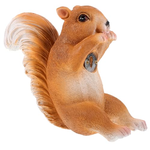 ibasenice 1 Set Simulation Eichhörnchen Anhänger Tierdekoration Eichhörnchen Skulptur Lebensechte Simulation Eichhörnchen Modell Eichhörnchen Figur Modell Simulation Eichhörnchen Figur von ibasenice