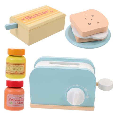 ibasenice Sicheres Brotbackautomaten-Spielzeug Aus Holz Für Kinder Rollenspiel-zubehör Toaster-Set Für Kinder ibasenice Sicheres Brotbackautomaten-Spielzeug Aus Holz Für Kinder Rollenspiel-zubehör Toaster-Set Für Kinder von ibasenice
