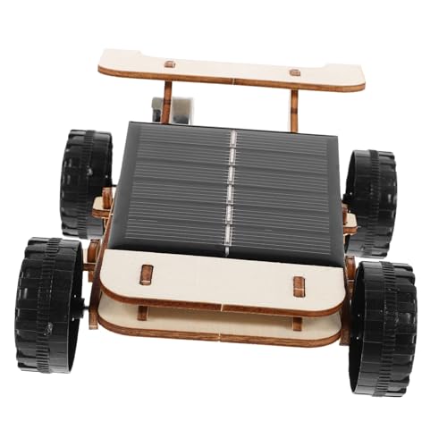 ibasenice Solarbetriebenes Auto-montageset | Solarspielzeug | Wissenschaftliches Lernspielzeug Für Kinder von ibasenice