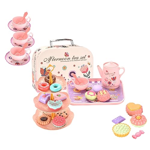 ibasenice 1 Set Tee Party Dessert Simulation Nachmittag Tee Kunststoff Küche Pretend Mädchen ibasenice 1 Set Tee Party Dessert Simulation Nachmittag Tee Kunststoff Küche Pretend Mädchen von ibasenice