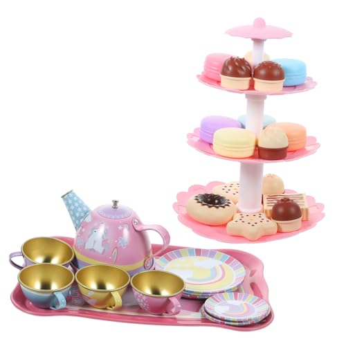 ibasenice 1 Set Teeservice Geschirr Teekannen Teedose Teetasse Simulation Küchenzubehör Teeparty Dekorationen Miniatur Teegeschirr Mädchen Kleinkindspielzeug Kinderspielzeug ibasenice 1 Set Teeservice Geschirr Teekannen Teedose Teetasse Simulation Küchenzubehör Teeparty Dekorationen Miniatur Teegeschirr Mädchen Kleinkindspielzeug Kinderspielzeug von ibasenice