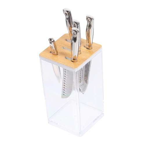 ibasenice 1 Set Transparentes Set Kunst Und Bastelsets Küchenutensilien Rollenmodelle Miniatur Küchenschneider Mikro Landschaftsschneider Mini Küchengeschirr Orange Kunststoff von ibasenice