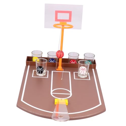 ibasenice Interaktives Desktop-Basketball-Trink-unterhaltungszubehör von ibasenice