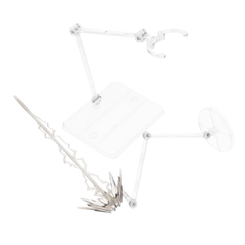 ibasenice 1 Set Verstellbarer Figurenständer Für Figuren Transparente Actionfigurenständer Und Modellstützständer Für Displayfigurenhalter ibasenice 1 Set Verstellbarer Figurenständer Für Figuren Transparente Actionfigurenständer Und Modellstützständer Für Displayfigurenhalter von ibasenice