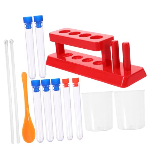 ibasenice Reagenzglas Kunststoff 1 Set Wissenschaft Mit Reagenzglas Halterung 6 Reagenzgläser 2 Messbecher 2 Rührstäbe Und 1 Probensammler Für Stem Experimente Und Lernaktivitäten Reagenzglas Halter ibasenice Reagenzglas Kunststoff 1 Set Wissenschaft Mit Reagenzglas Halterung 6 Reagenzgläser 2 Messbecher 2 Rührstäbe Und 1 Probensammler Für Stem Experimente Und Lernaktivitäten Reagenzglas Halter von ibasenice