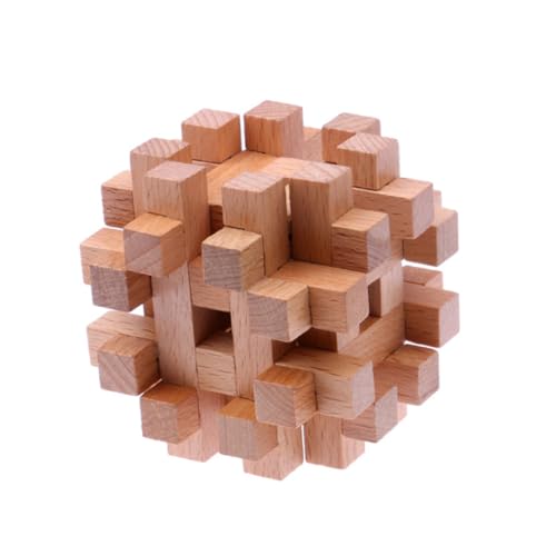 ibasenice 1 Stück 3D-Puzzlekugel intelligenzspielzeug holzspielzeug Educational Toy zabawki stymulujące rozwój holzspielsachen Puzzleball ineinandergreifendes iq-Puzzle Hölzern ibasenice 1 Stück 3D-Puzzlekugel intelligenzspielzeug holzspielzeug Educational Toy zabawki stymulujące rozwój holzspielsachen Puzzleball ineinandergreifendes iq-Puzzle Hölzern von ibasenice
