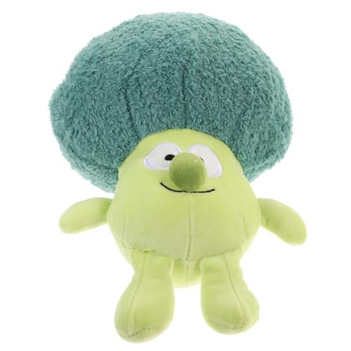 ibasenice 1 Stück Blumenkohl-Puppe Plüschpuppe Kreatives Plüschpuppenspielzeug Heimdekoration Gefälschter Brokkoli-schmuck Brokkoli-Puppe Puppenschmuck Kindergeschenk Stretchstoffe von ibasenice