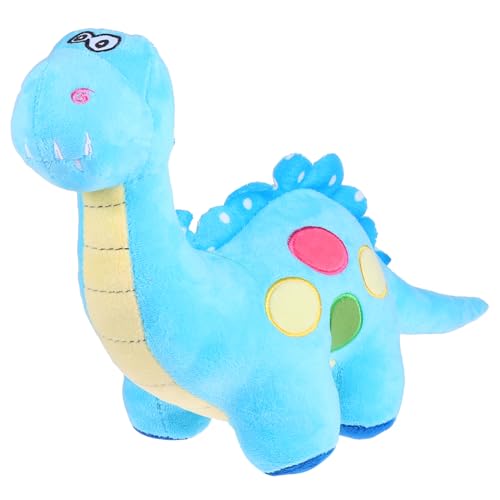 ibasenice 1 Stück Dinosaurier-Plüschpuppe für kinderspielzeug weihnacjtsgeschenke schlafzimmerdeko Cartoon-Dinosaurier- Dinosaurier Stofftier PP Baumwolle Blue von ibasenice