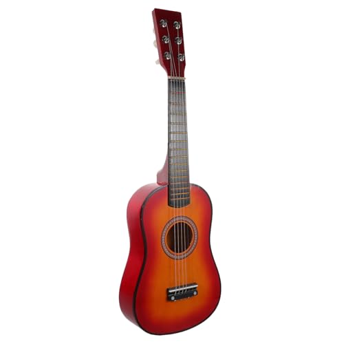 ibasenice 1 Stück Gitarre Lustiges Musikinstrument für Anfänger Akustische Folk Gitarre Sonnenuntergangsfarbe Leicht Tragbar für Musikunterricht ibasenice 1 Stück Gitarre Lustiges Musikinstrument für Anfänger Akustische Folk Gitarre Sonnenuntergangsfarbe Leicht Tragbar für Musikunterricht von ibasenice