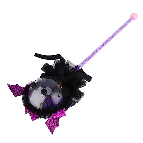 ibasenice 1 Stück Halloween Blinklichter Zauberstab Feenstab Für Kreative Halloween-dekoration Fee Requisite Schöner Feenstab Leuchtender Feenstab Violett Harz von ibasenice