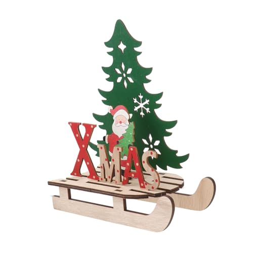 ibasenice 1 Stück Holzpuzzle -Schlittenauto Dekorationen drinnen Weihnachtsdekoration Weihnachtsbaum-Desktop Puzzle-Modell aus Holz Weihnachten Holzpuzzle hölzern Dark Grey ibasenice 1 Stück Holzpuzzle -Schlittenauto Dekorationen drinnen Weihnachtsdekoration Weihnachtsbaum-Desktop Puzzle-Modell aus Holz Weihnachten Holzpuzzle hölzern Dark Grey von ibasenice