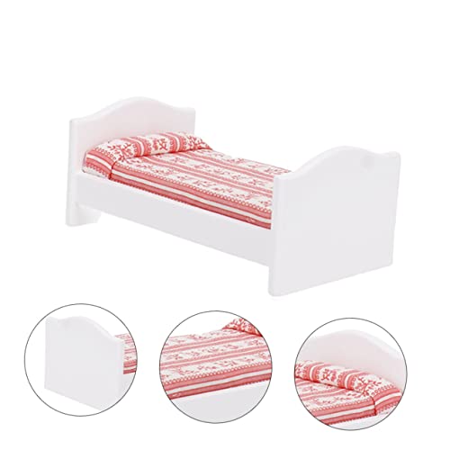 ibasenice 1 Stück Mini Dekoration Kinderbetten Kinderbett Ornament Wohnaccessoires Das Hausbett Für Puppenmöbel Bettmodell Kinderbett Mini Hausschmuck Mini Heimmodell von ibasenice