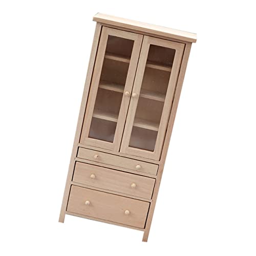 ibasenice 1 Stück Mini-bücherregal Miniatur-bücherregal Aus Holz Dekoratives Wohnmodell Für Puppenhaus ibasenice 1 Stück Mini-bücherregal Miniatur-bücherregal Aus Holz Dekoratives Wohnmodell Für Puppenhaus von ibasenice
