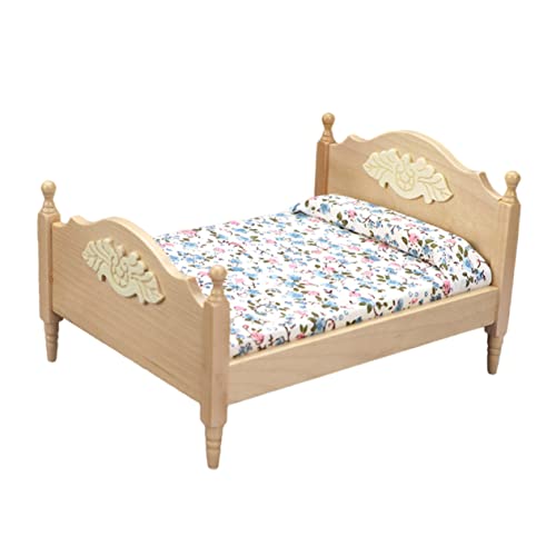 ibasenice 1stück Miniatur Doppelbett Für Mini Möbel Für Mädchen Für Kreative Schlafzimmergestaltung Und Spielzeugdekoration ibasenice 1stück Miniatur Doppelbett Für Mini Möbel Für Mädchen Für Kreative Schlafzimmergestaltung Und Spielzeugdekoration von ibasenice
