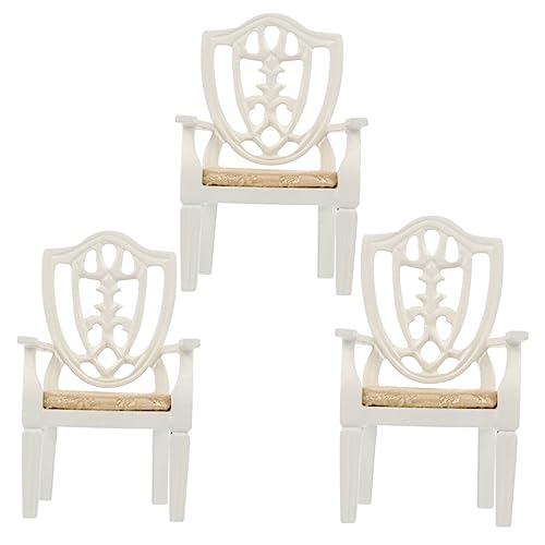 ibasenice 1 Stück Sessel Kleiner Stuhl Holzstuhl Simulationsstuhl Musterstuhl Kleine Möbel Stuhl Stuhlmodell Miniaturstuhl Mini-hausstuhl Miniatur-esstischstuhl Hölzern Weiß ibasenice 1 Stück Sessel Kleiner Stuhl Holzstuhl Simulationsstuhl Musterstuhl Kleine Möbel Stuhl Stuhlmodell Miniaturstuhl Mini-hausstuhl Miniatur-esstischstuhl Hölzern Weiß von ibasenice