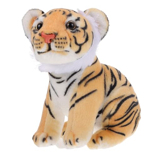 ibasenice Spielzeug-plüsch-Tiger-Spielzeug Aus Pp-Baumwolle Bezaubernde Verzierung Für Zuhause Und Jungen Und Mädchen von ibasenice