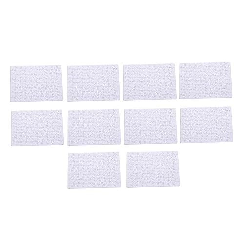 ibasenice 10 Blätter Wärme Übertragungs Puzzle Papier Druckbar Weiß Verbrauchsmaterial Kind von ibasenice