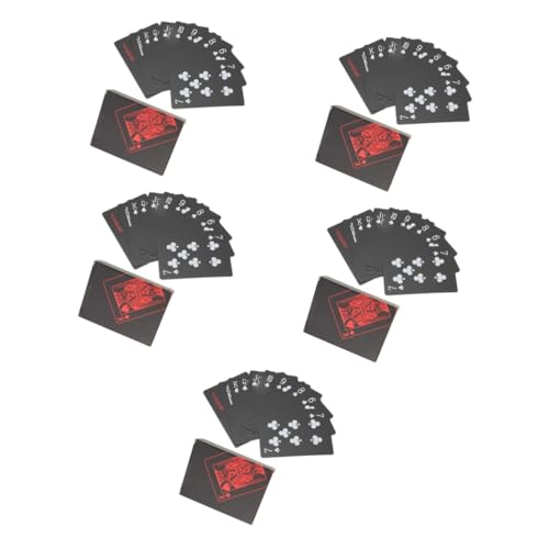 ibasenice 10 Kisten Kartenspielen gedruckte Karten Pokerspielzeug Tischspiel Tally Ho Spielkarten Campingzubehör Spielkarneval Pokerkarten wasserdicht Geschenk Pokertisch Schachbrett Plastik von ibasenice