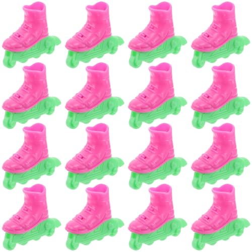 ibasenice 10 Paar Kinder-Rollschuhe Für Puppen Miniatur-Rollschuhe Aus Stabilem Kunststoff Perfekt Als Puppendekor Für Generationen ibasenice 10 Paar Kinder-Rollschuhe Für Puppen Miniatur-Rollschuhe Aus Stabilem Kunststoff Perfekt Als Puppendekor Für Generationen von ibasenice