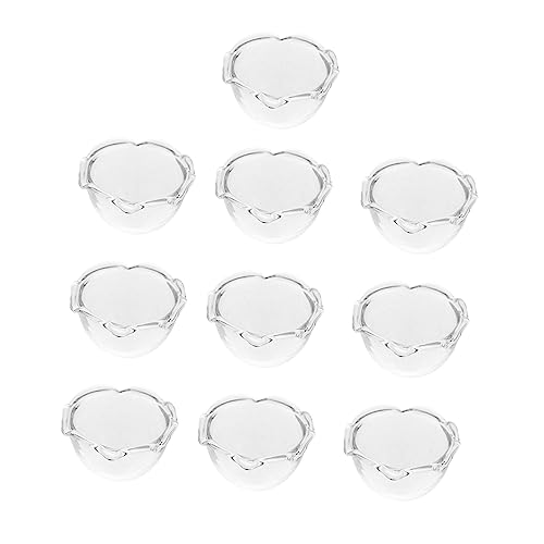 ibasenice 10 STK DIY zubehör kochgeschirr kochset Miniaturgeschirr kindergeburtstags mitgebsel Toy Kitchen Mini-Saucenschüssel für die Küche Geschirr Glas Transparent ibasenice 10 STK DIY zubehör kochgeschirr kochset Miniaturgeschirr kindergeburtstags mitgebsel Toy Kitchen Mini-Saucenschüssel für die Küche Geschirr Glas Transparent von ibasenice