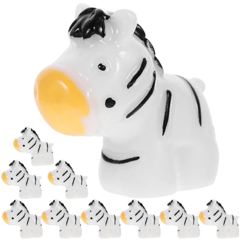 ibasenice 10 STK. Mini-Zebra-Ornament Puppenhauszubehör Tierfiguren Bausatz Miniatur-puppenhaus-bausatz Miniatur-Dinge Figuren Auto Puppenzubehör Miniatur-puppenhauszubehör Dinosaurier Weiß ibasenice 10 STK. Mini-Zebra-Ornament Puppenhauszubehör Tierfiguren Bausatz Miniatur-puppenhaus-bausatz Miniatur-Dinge Figuren Auto Puppenzubehör Miniatur-puppenhauszubehör Dinosaurier Weiß von ibasenice
