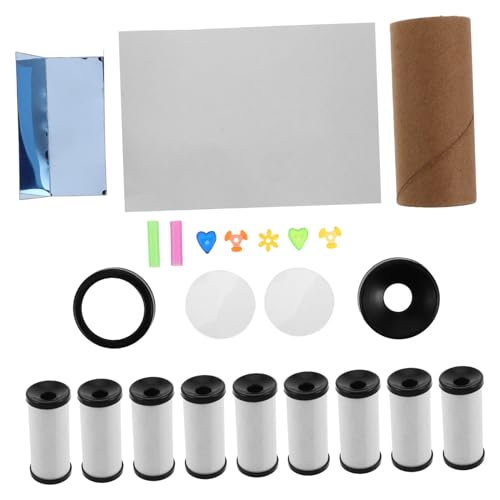 ibasenice Papier-Kunststoff-Kaleidoskop Unvollendetes Basteln Für Kinder 10er-Pack Lernspielzeug Dekoratives Spielzeug ibasenice Papier-Kunststoff-Kaleidoskop Unvollendetes Basteln Für Kinder 10er-Pack Lernspielzeug Dekoratives Spielzeug von ibasenice