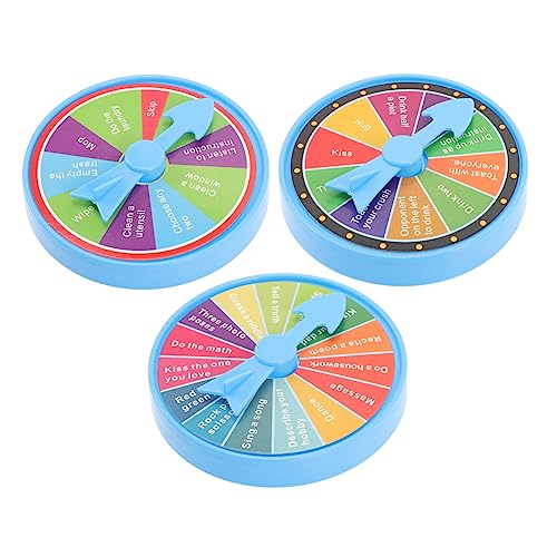ibasenice Interaktives Rad Für Preisspielzeug Für Familienveranstaltungen Im Klassenzimmer 10 Sets Kleiner Spielräder von ibasenice