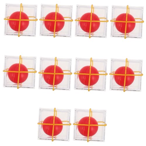 ibasenice 10 Sets Trick Ball Penetrate: Transparente Box Mit Kunststoff-Ball-penetrations-Trick-Requisiten Für Anfänger Und Profis – Bühnen-Performance-zubehör Für Partys ibasenice 10 Sets Trick Ball Penetrate: Transparente Box Mit Kunststoff-Ball-penetrations-Trick-Requisiten Für Anfänger Und Profis – Bühnen-Performance-zubehör Für Partys von ibasenice