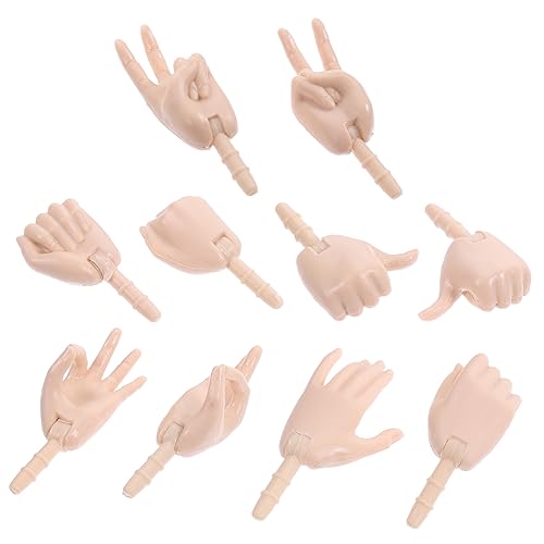 ibasenice Puppenteile 10 Stück Kunststoff-handteile 22 Gelenke Für Die Handmontage Passend Für Miniatur-Spielzeug ibasenice Puppenteile 10 Stück Kunststoff-handteile 22 Gelenke Für Die Handmontage Passend Für Miniatur-Spielzeug von ibasenice